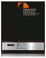 Nakamichi LX-5-Brochure